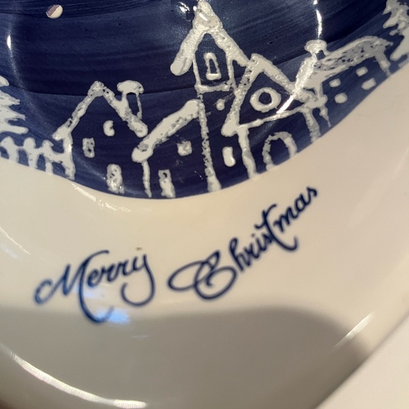 Ceramiche Fabbro Italian ceramic heart-shaped bowl - Picture 3 of 7